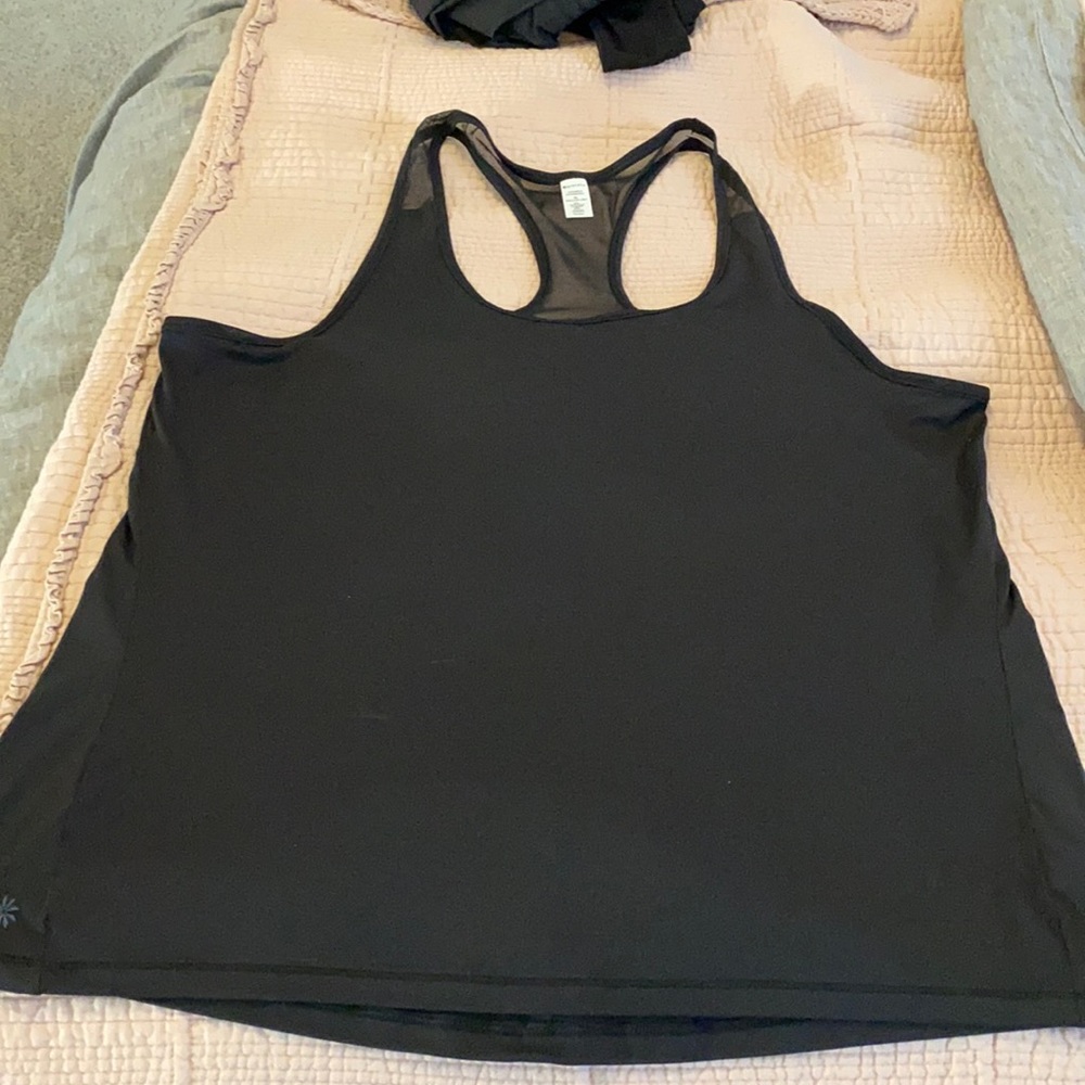 Athleta black tank size XL